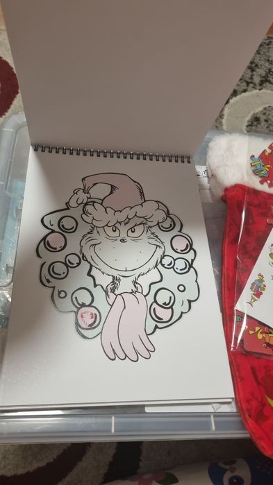 Set de.craciun carte +puzzle