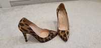 Pantofi Stiletto - Mărimea 34 - Toc 8cm - Leopard- Pretty Small Shoes