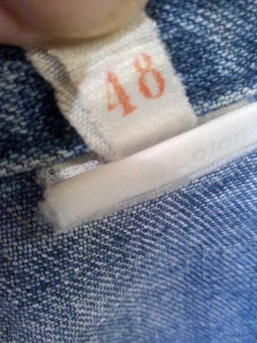 fusta blue denim jeans 48,croi drept,100% bumbac,vintage