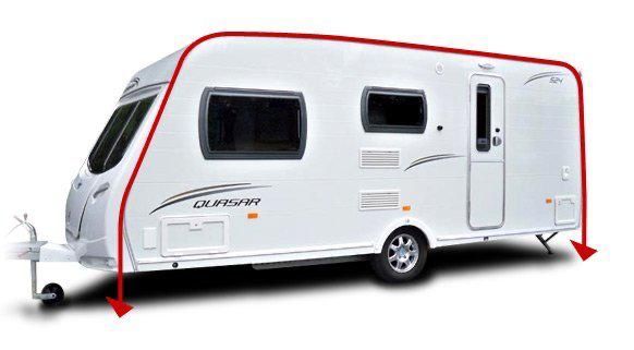 Cort rulota  partial veranda Sun Camp 320cm