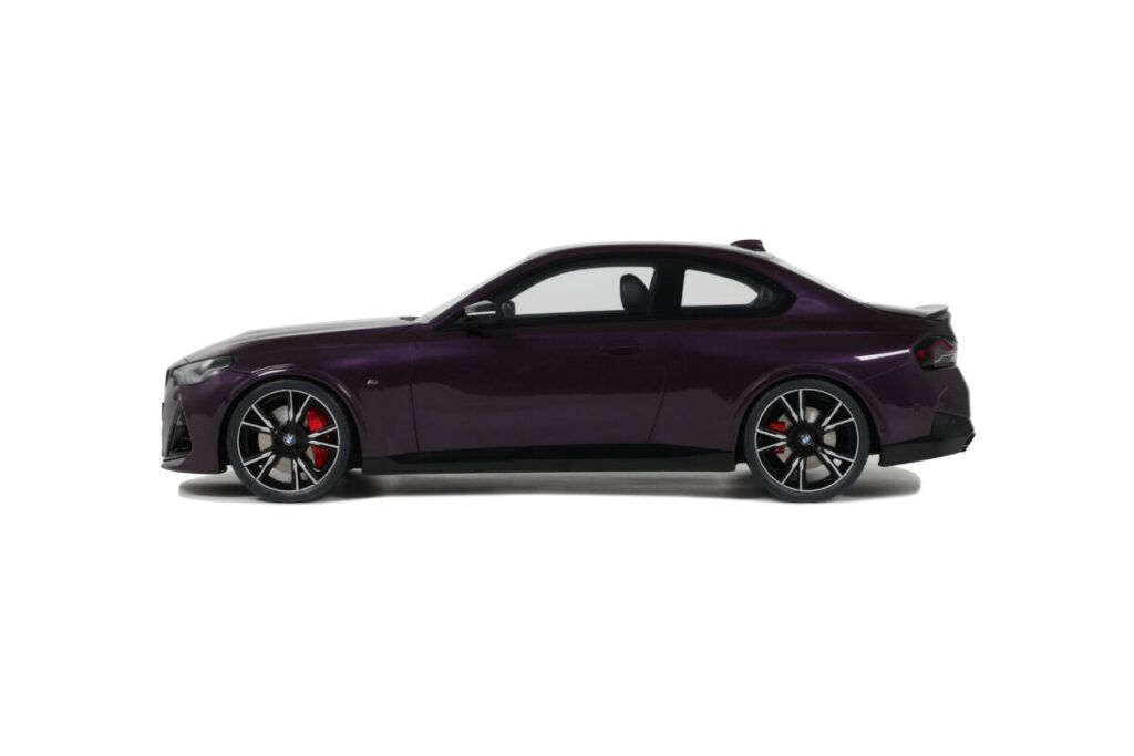 Macheta auto Bmw M240i Thundernight Metallic 2023 1:18 Gt Spirit (GT50