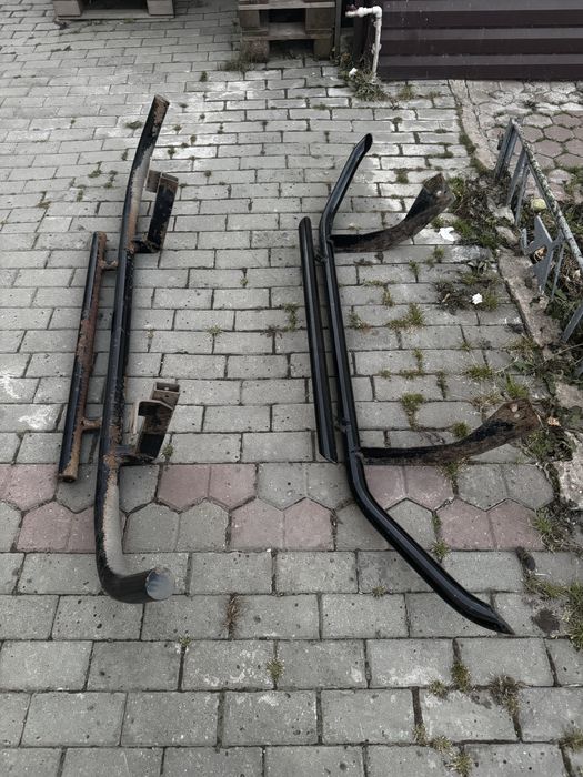 Защита бампера трубы на Toyota Land Cruiser Prado 150 Прадик