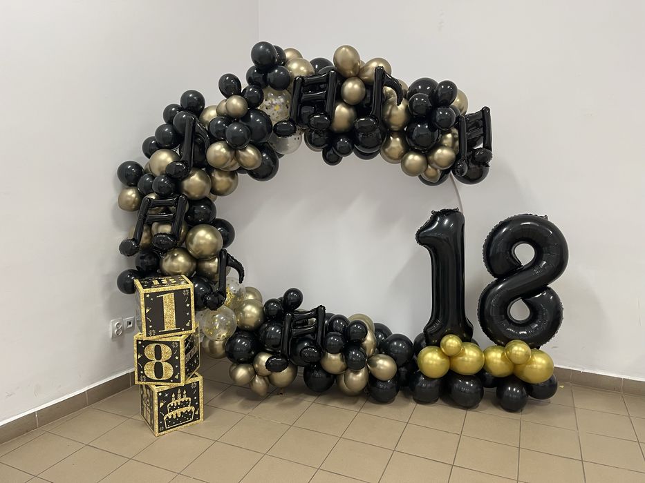 Arcada baloane + aranjamente