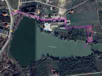 Teren intravilan 1500 m² pe malul lacului Săldăbagiu