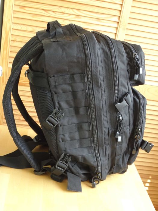 Rucsac Militar Mil-Tec 36L Negru Spațiu Confort Rezistență Garantate !