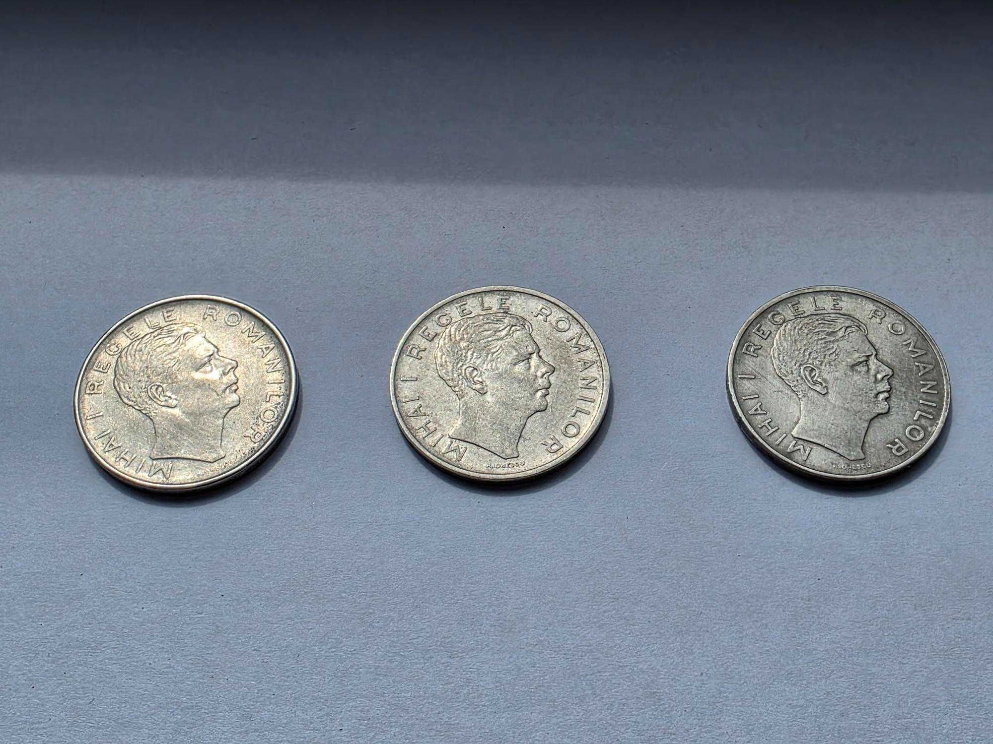 Monede colectie Romania 100 lei 1943 1944 / Mihai I Regele Romanilor