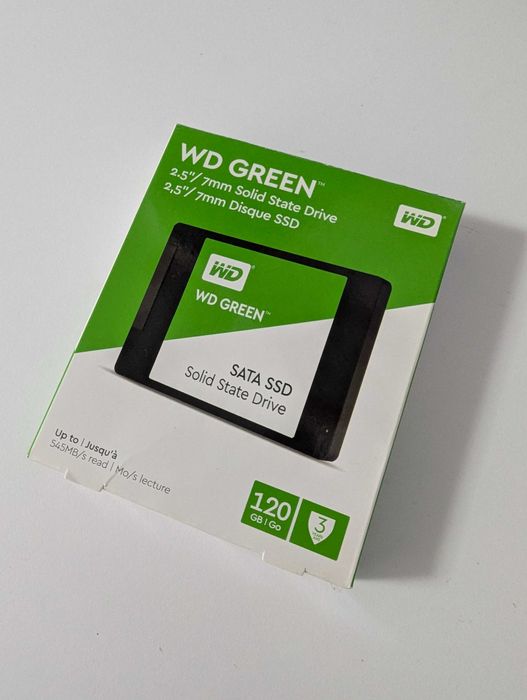 SSD WD Green 120GB SATA-III 2.5 inch SH