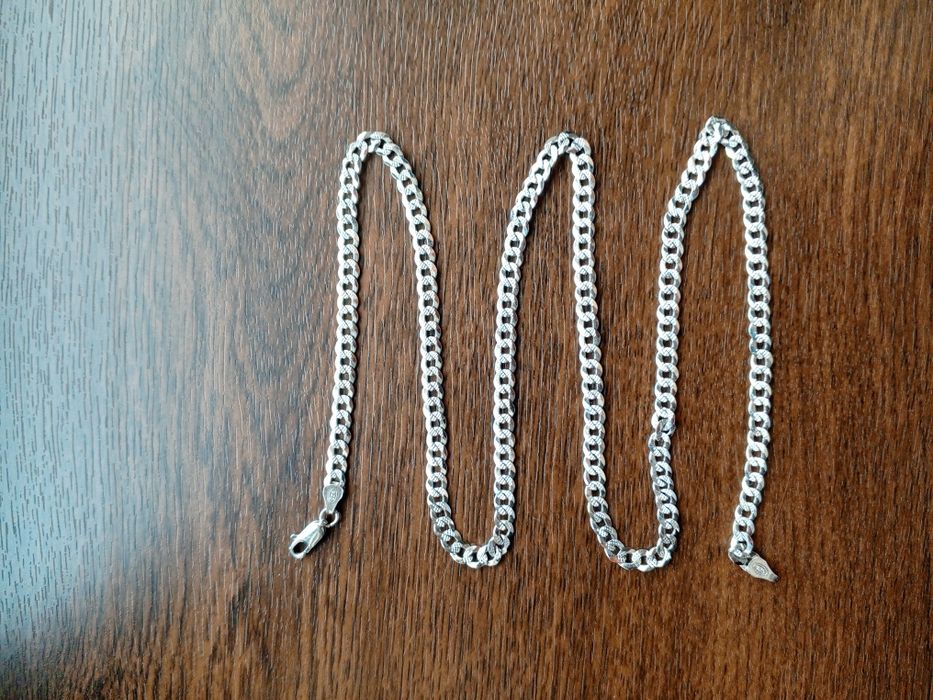 Серебряная цепочка мужская