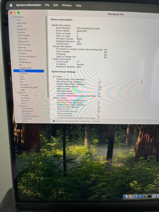 MacBook Pro 14", M1 Pro Chip, 16GB, 512GB SSD, единствен собственик