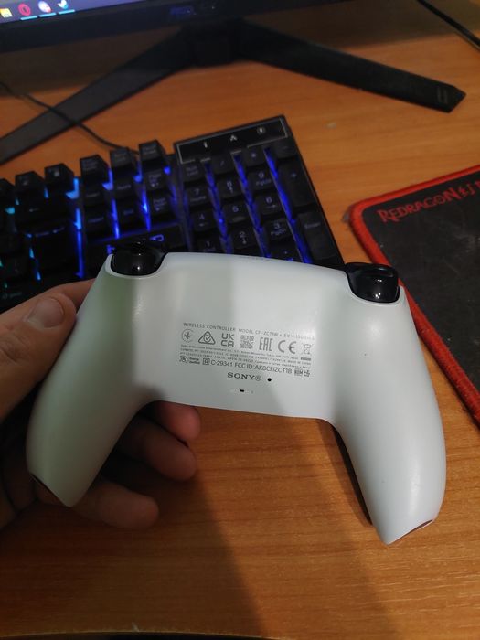 Playstation 5 controller джойстик контролер dualsense черен нов