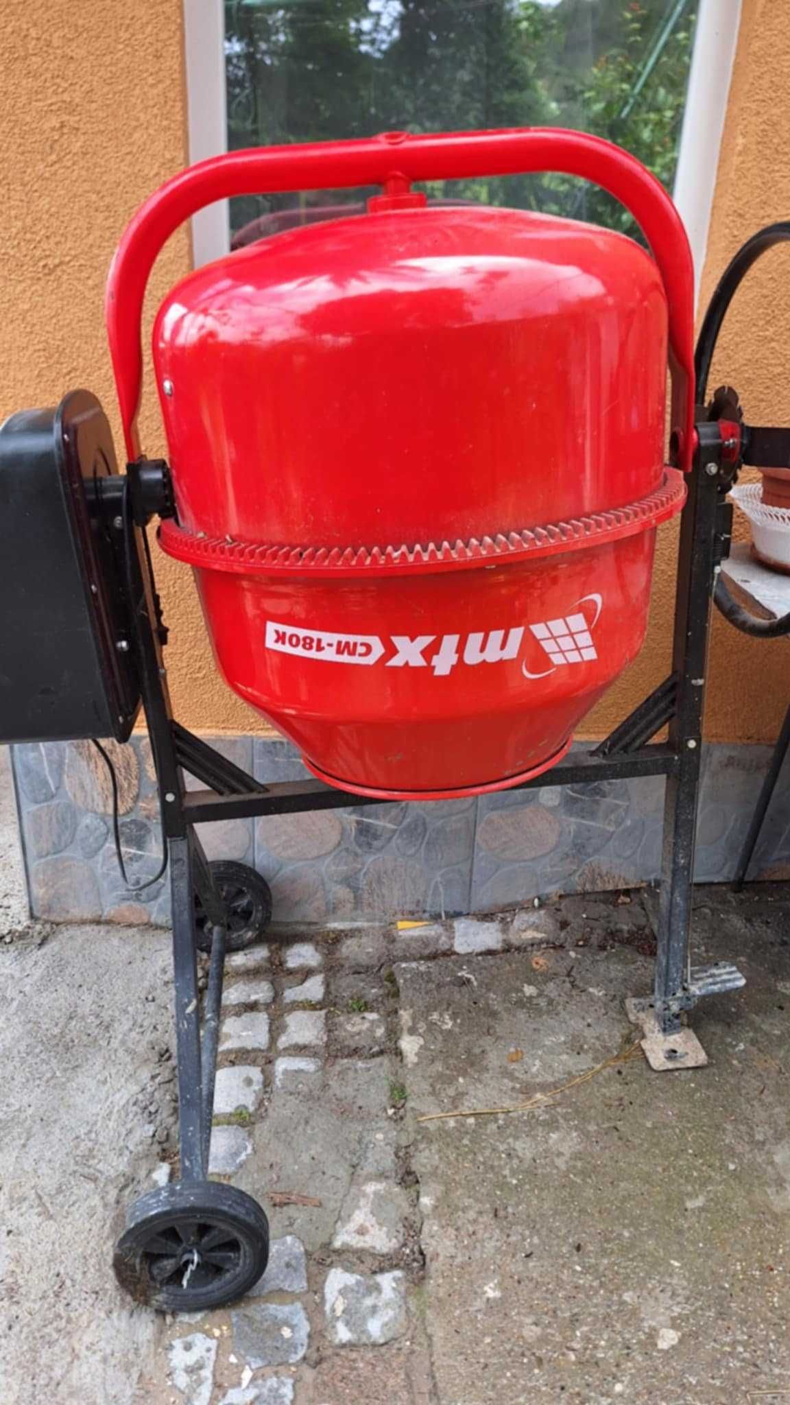 Бетонобъркачка нова 180 л.