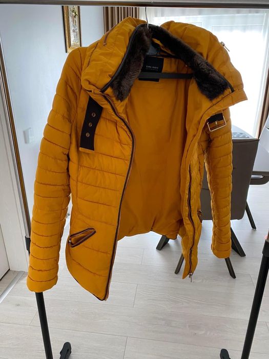 Geaca dama Zara xs muștar