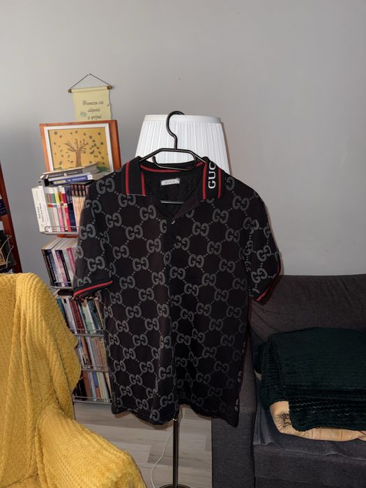 Tricou Gucci polo nou !