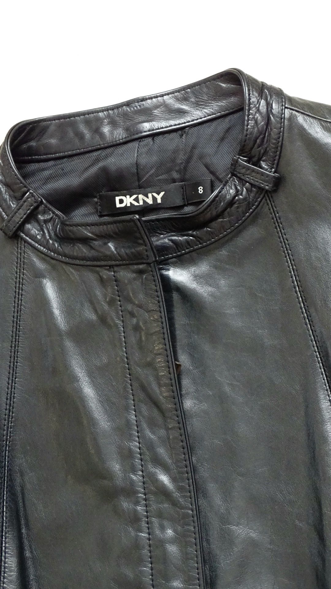 DKNY дамско яке телешка кожа