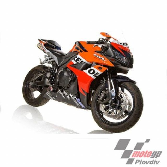 Спойлери комплект cbr600rr 2007-2008 repsol