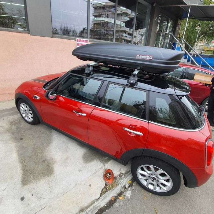 Багажник тип Автобокс Кутия Menabo Marathon 400L черен 165/79/37см