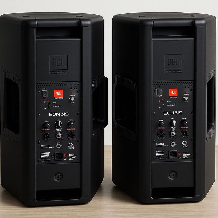 Boxe active JBL EON 615 – set 2 bucati + huse bonus l