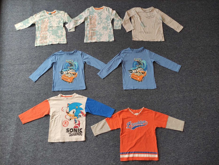 Лот дрехи за момче 98см, 104дм, панталони, суитшърти, пижами, яке