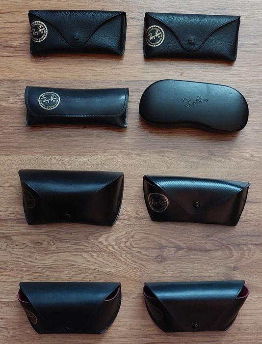 Оригинални калъфи за очила RAY-BAN, Armani, Prada, Police и други