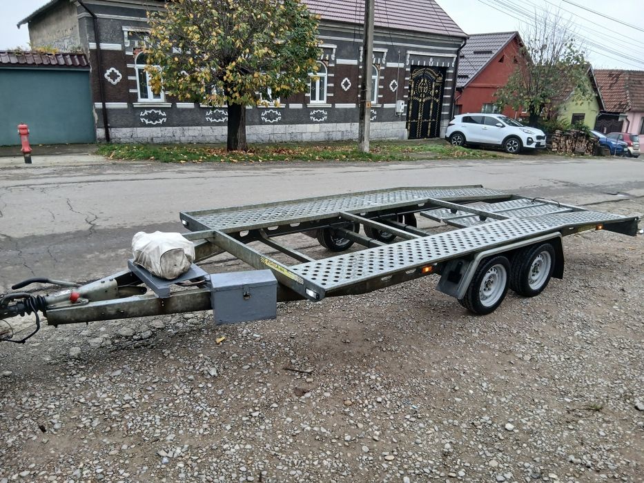 Platformă Gala Syriusz 4.5Metri  Troliu electric 6Tone Trailer/Remorcă