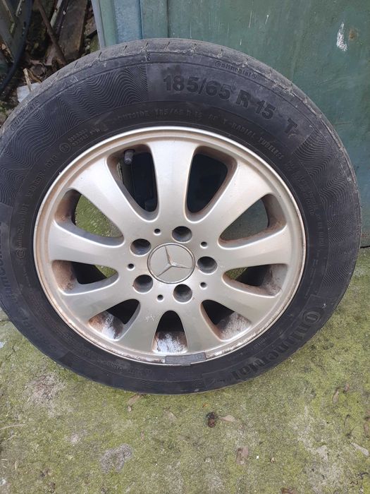 Vand 4 roti de vara 185/65/R15 pentru Mercedes A-classe