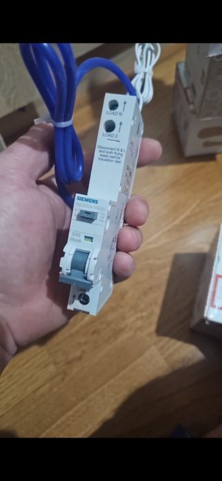 Siguranta automată Siemens. Diferențiala.