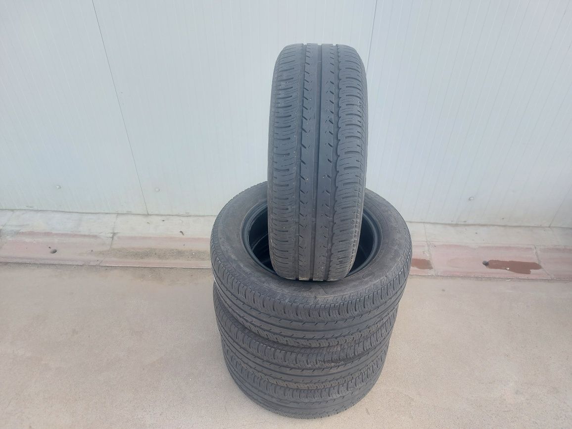 100 lei bucata! Set anvelope vara 195 60 15 Goodyear