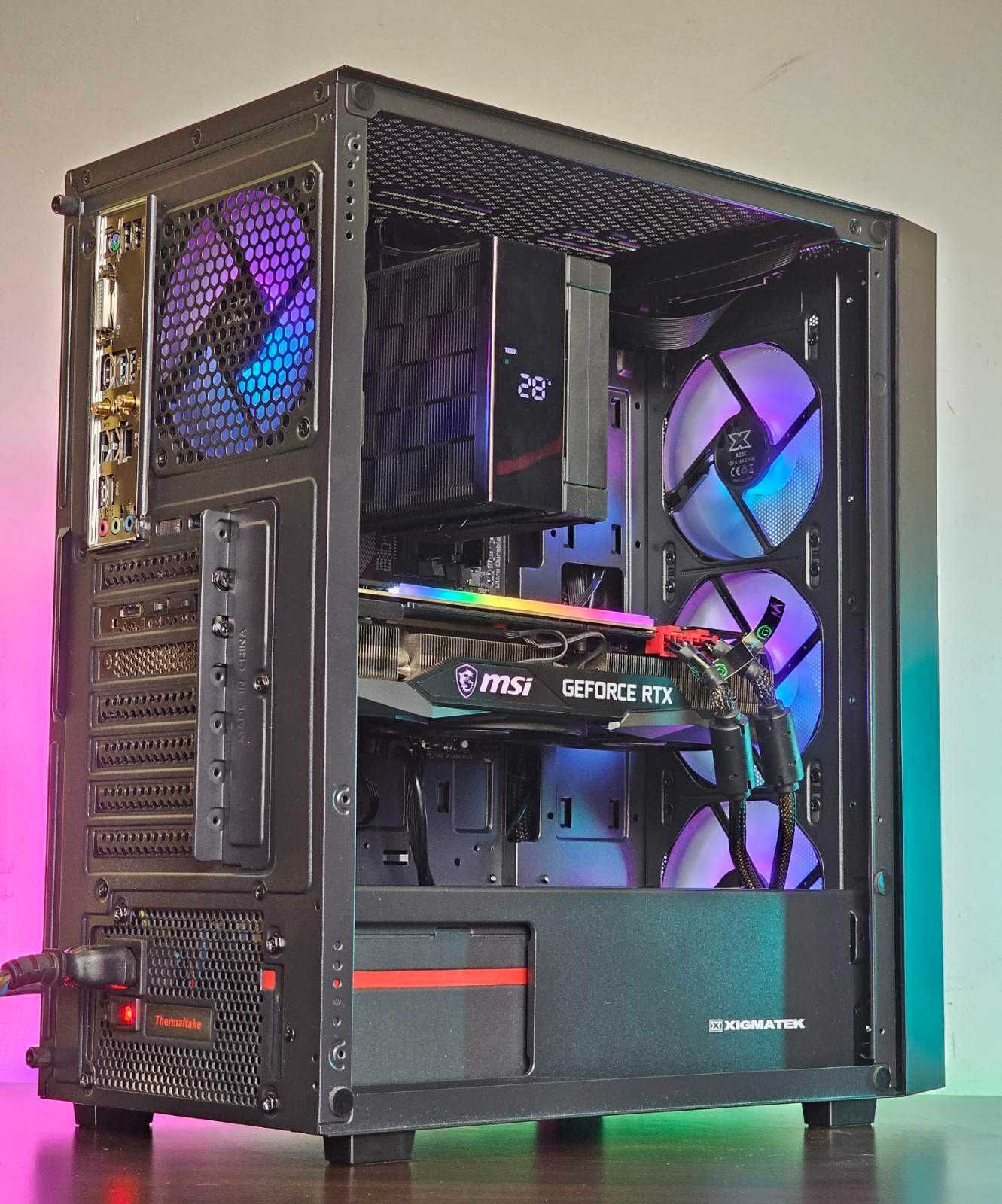 RTX 5070 12GB/Ryzen 7-7700/RAM 32GB/SSD 1TB/Чисто Нов+Гаранция!