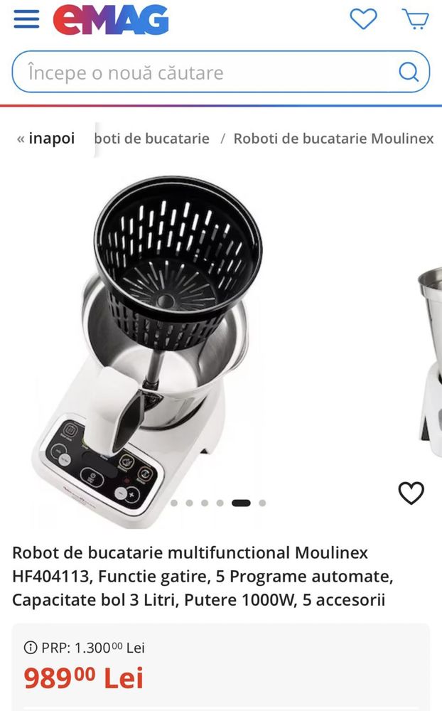 Robot de bucatarie ideal la inceperea diversificare bebelusi