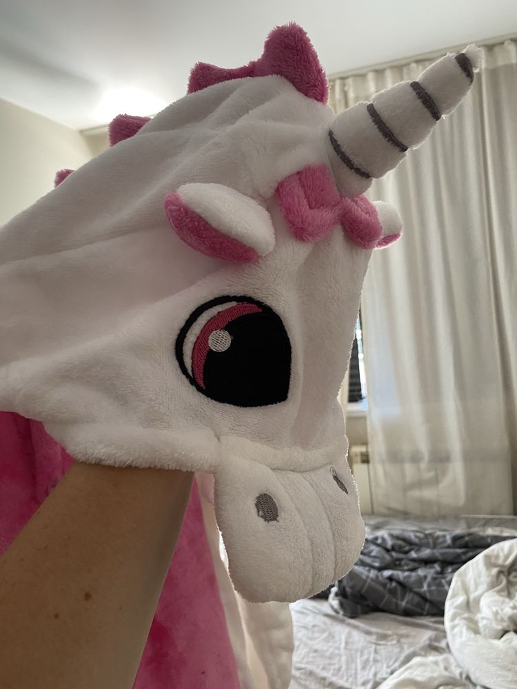 Kigurumi кигуруми розов еднорог за деца и младежи