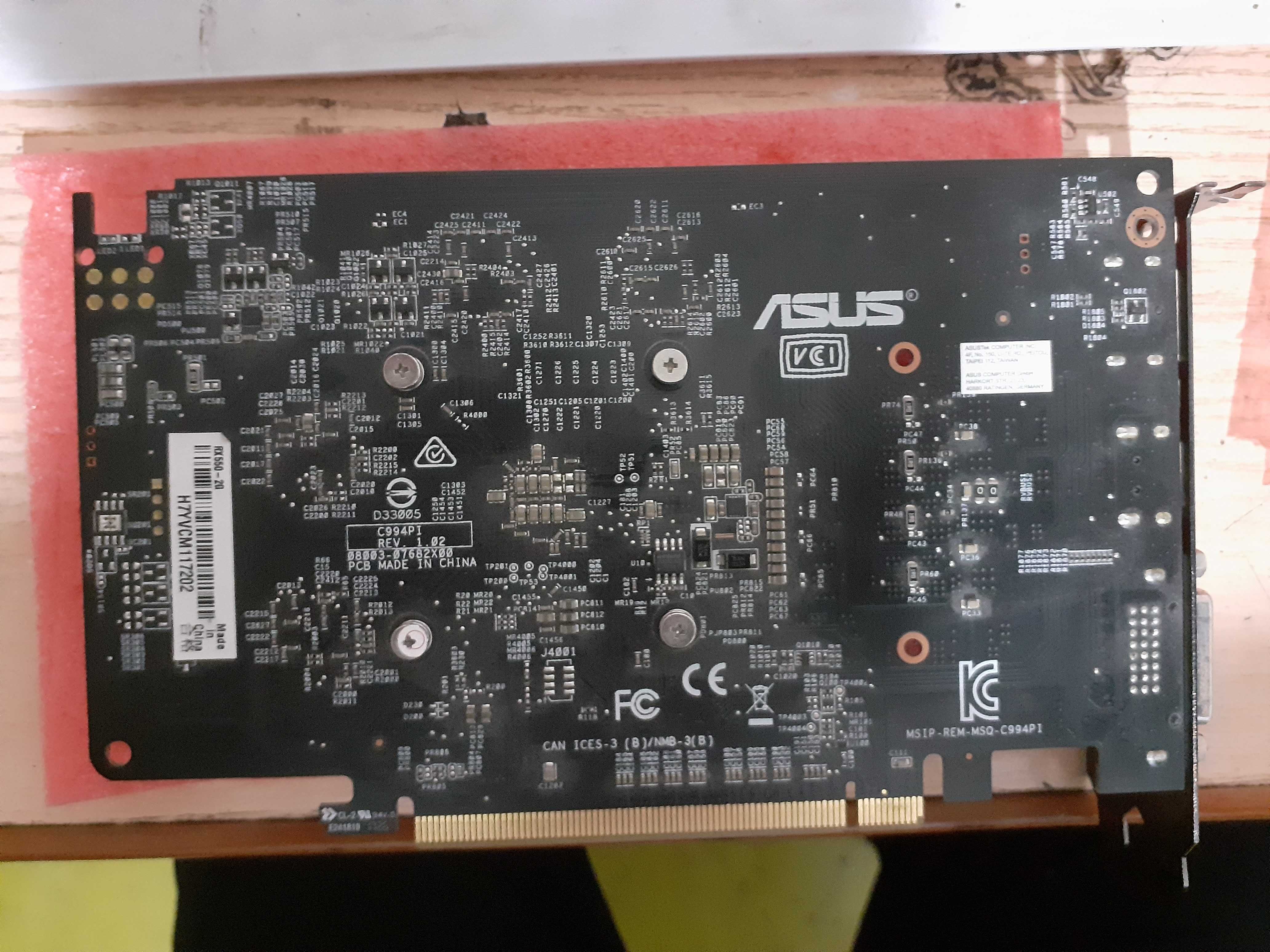 Видеокарта MSI Radeon RX550 2Gb