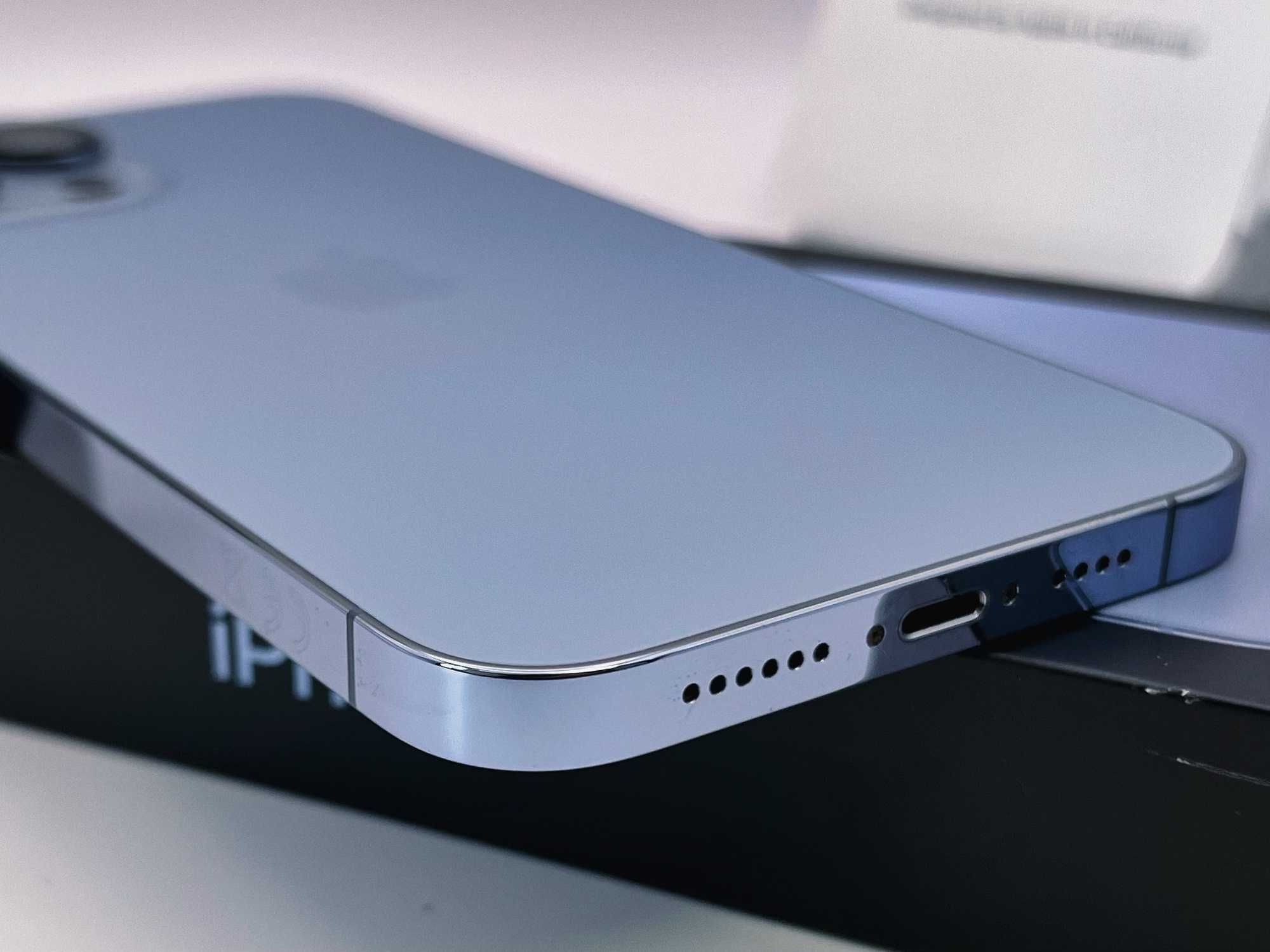 iPhone 13 PRO MAX, 256GB, Blue, 100% батерия, КАТО НОВ, 1г. ГАРАНЦИЯ!