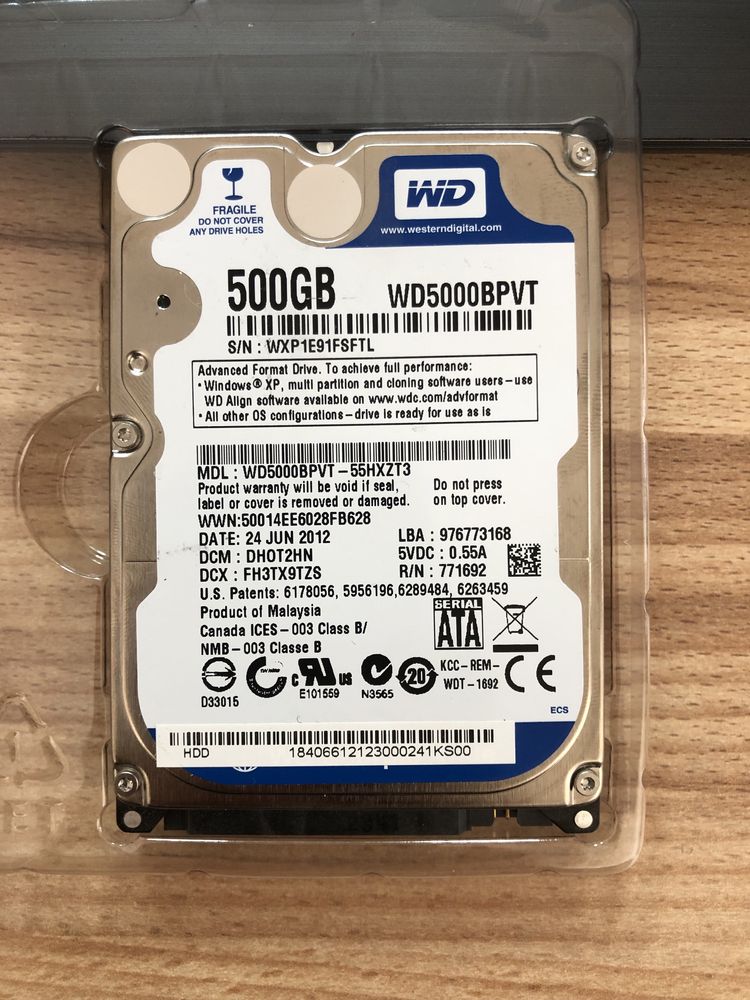 Жесткий диск 500 gb