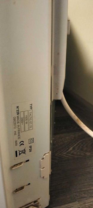 Конвекторна стенна печка