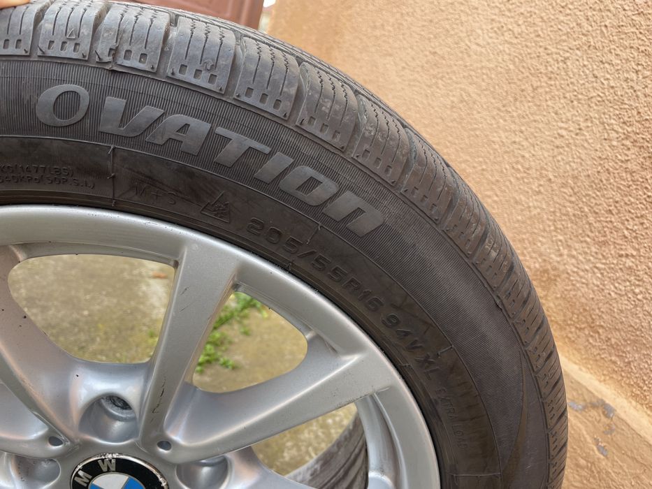 Jante bmw f10 cu cauciucuri de iarna noi!!!205/55R16