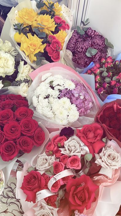 Цветы за 3000/5000тг