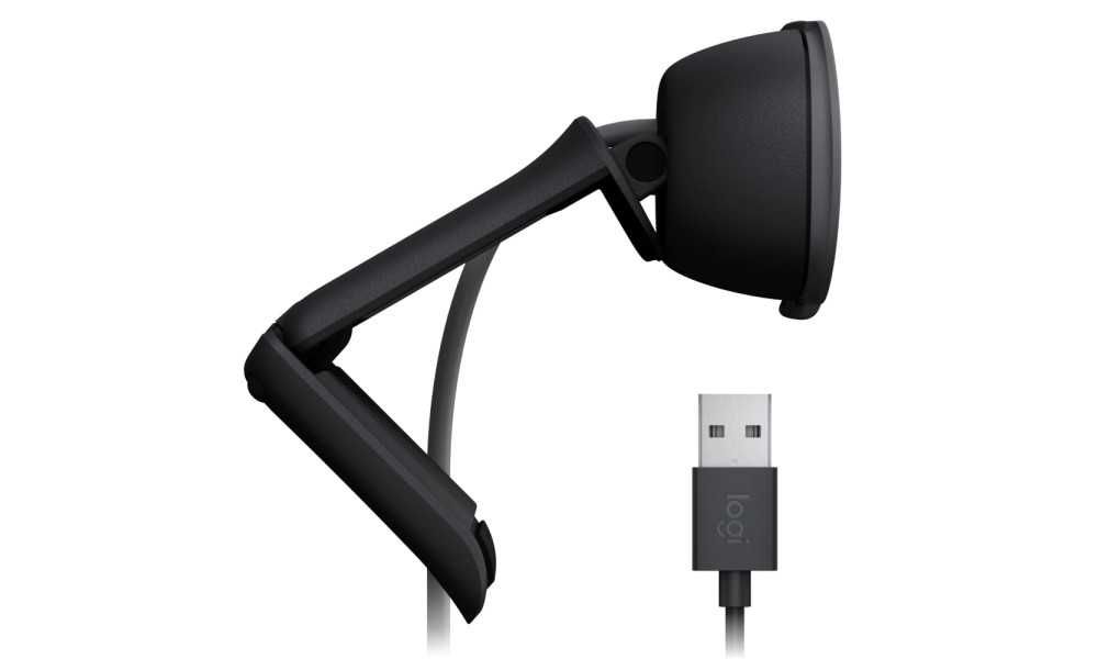 Веб-камера Logitech Brio 100 Full HD (Graphite, USB)