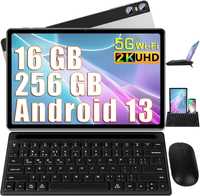 Tableta 11" cu Display 2K, RAM 8GB+256. Tastatura+mouse+husa