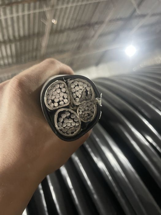 Алумин Аввг 4*95 Вискаволтнь Пвх иолясияли кабель