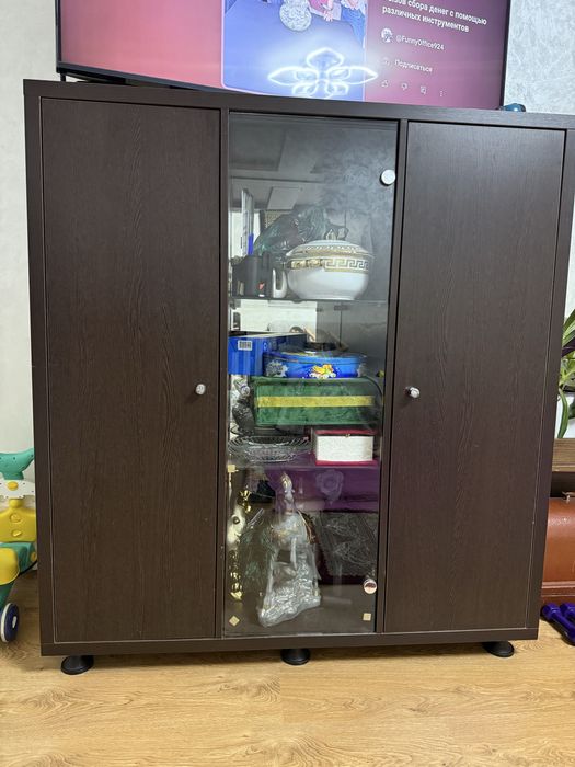 Шкаф универсальная с размером 133/120 глубина 60 см