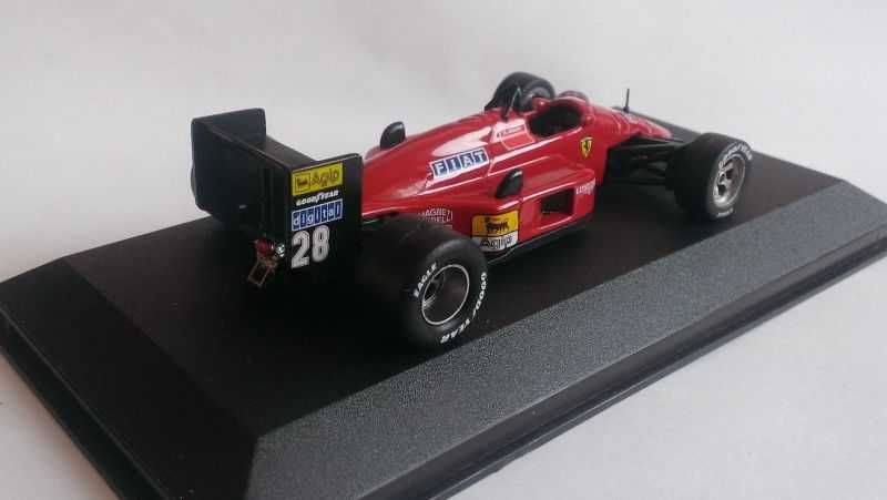 Macheta Ferrari F1 87 Berger Formula 1 1987 - IXO/Atlas 1/43