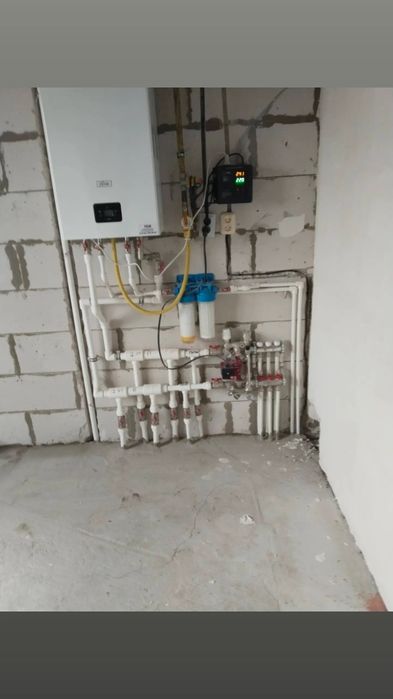 Сантехник монтаж систем отопления водоснабжения канализации и т. Пола