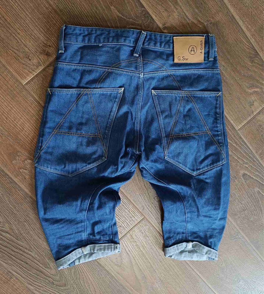 Мъжки къси дънки G-Star Raw модел 3301