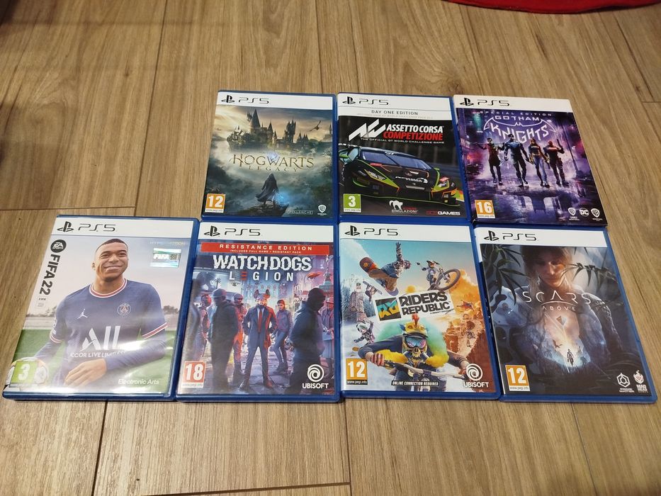 Продавам игри за  ps5, playstation 5
