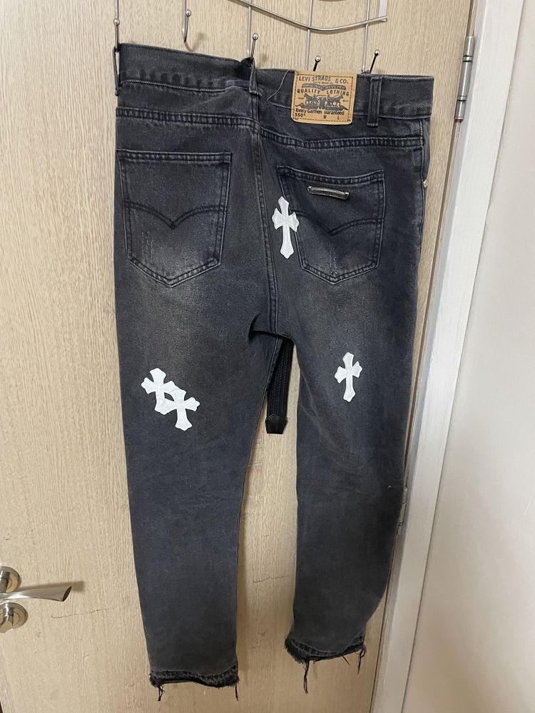 Дънки Chrome Hearts