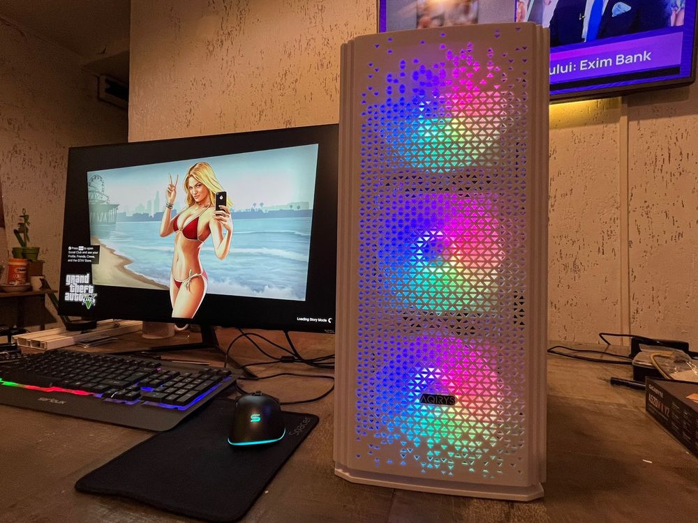 Unitate pc Gaming i5 16gb ddr4 ssd m2 NVMe video AMD