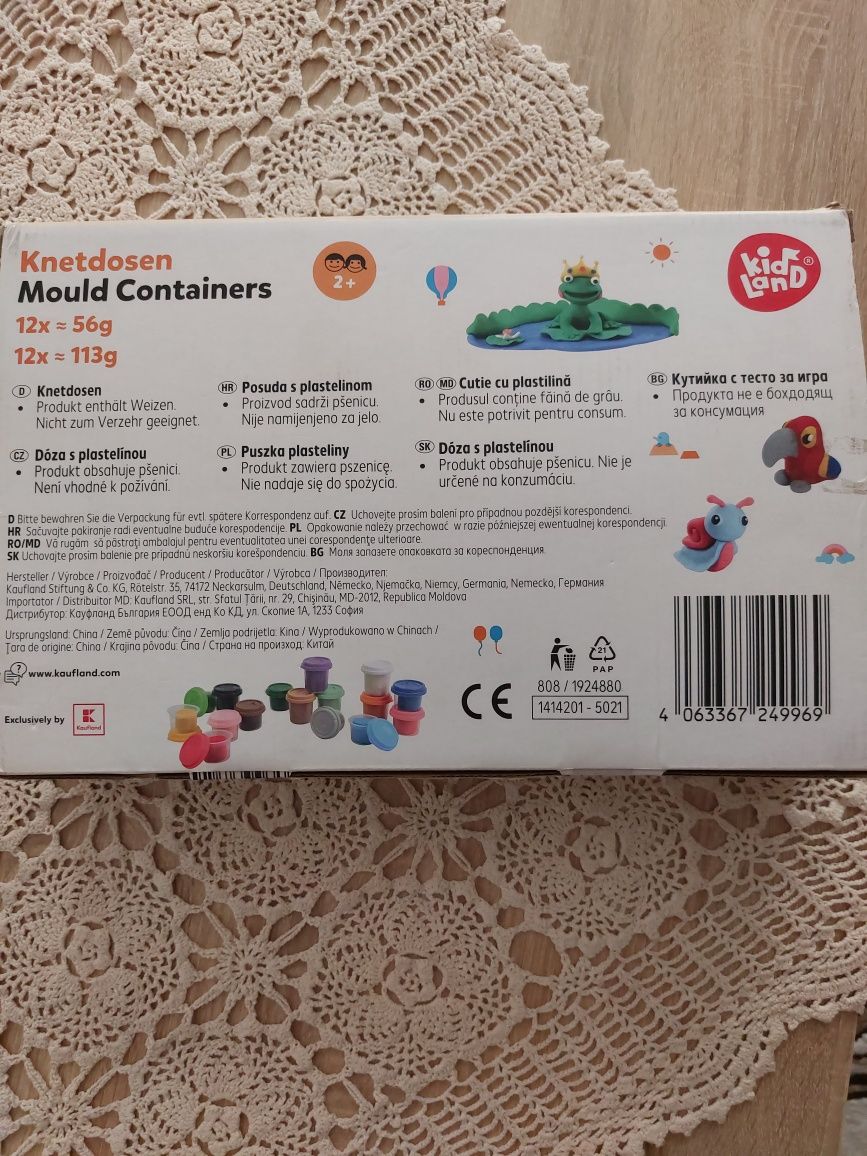 Set cu plastilina nou