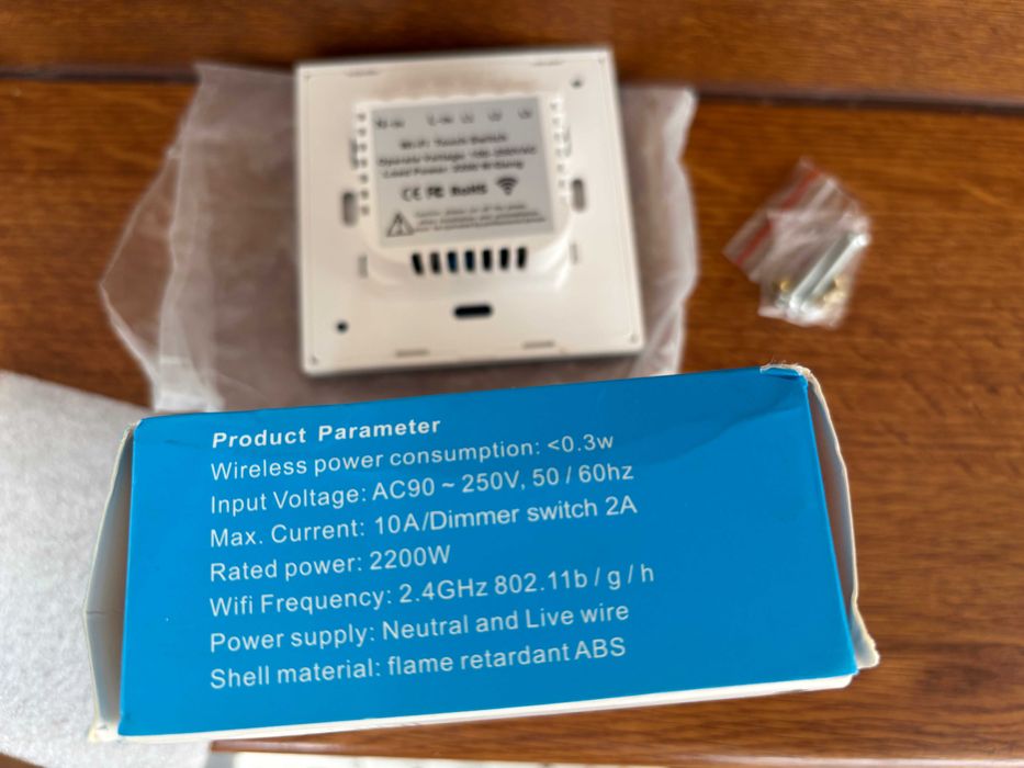 Vand Intrerupator intelIgent cu Touch WIFI