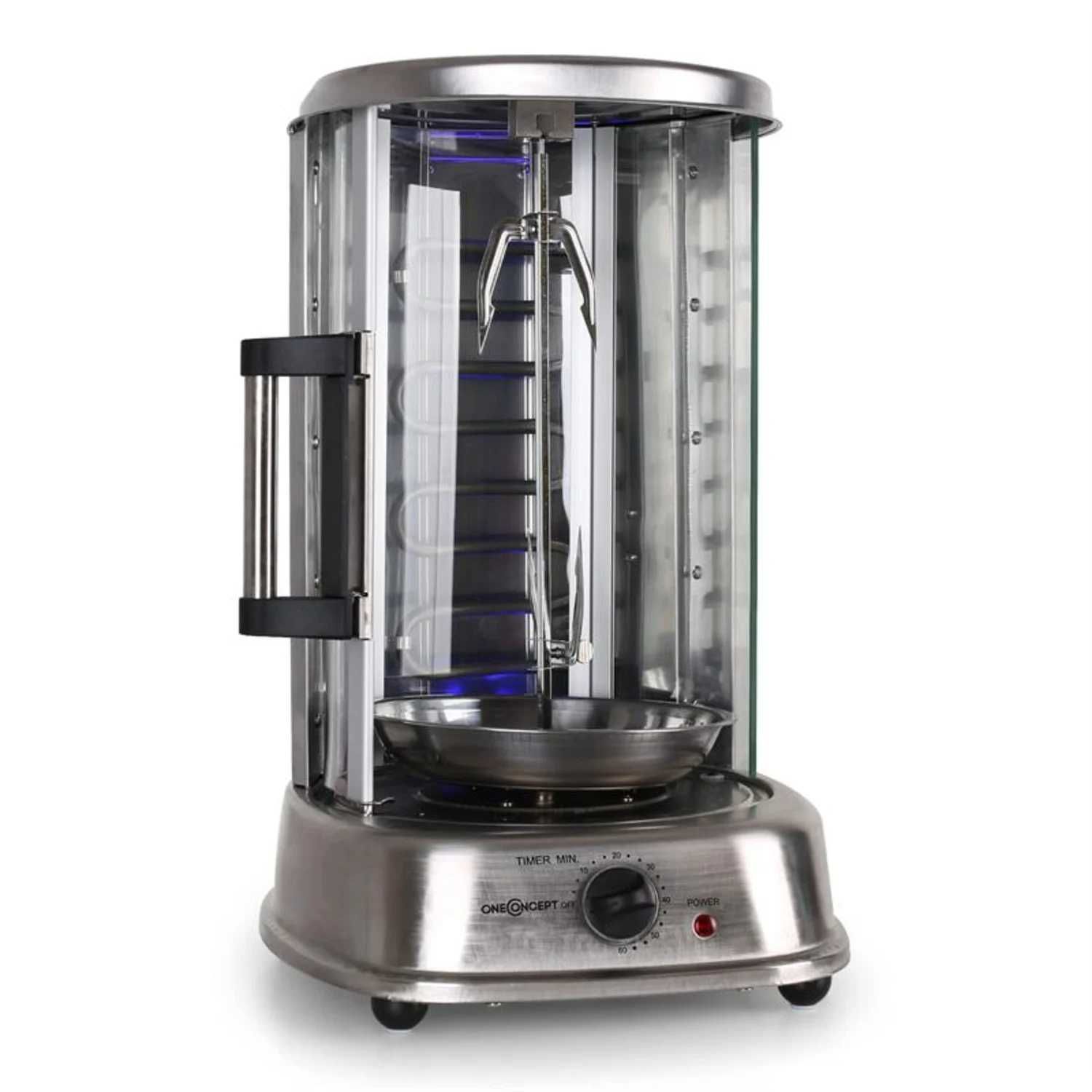 aparat mic shaorma & kebab & gyros Kebap Master de maestru 1500W oțel