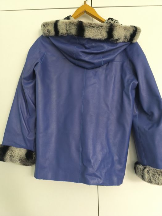 Кожено яке, естествена кожа, двулицево